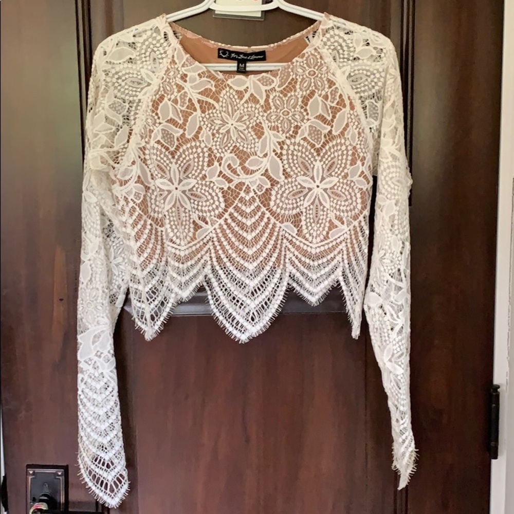 two piece lace dress for love and lemons set !